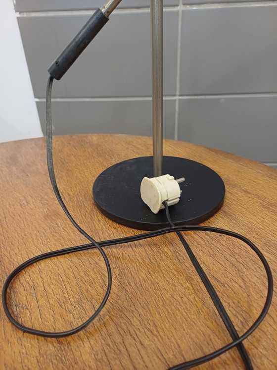 Vintage Hala Desk Lamp, Metal, Black (photo 7 of 8)