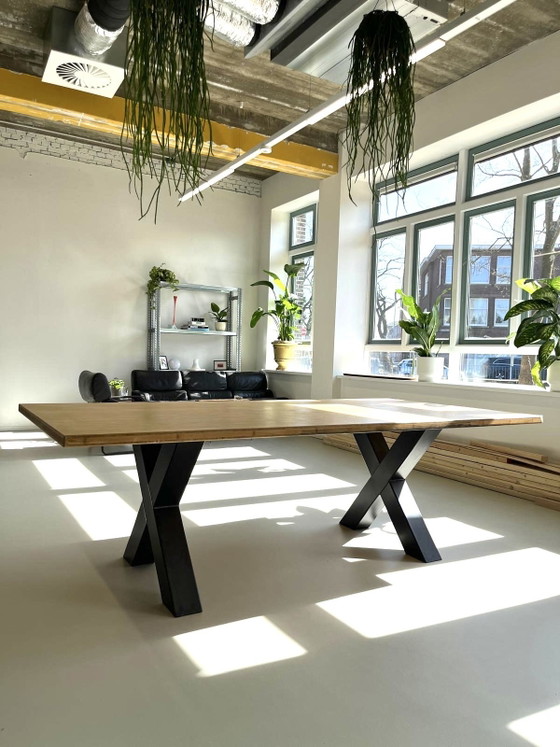Image 1 of Beautiful large bamboo table