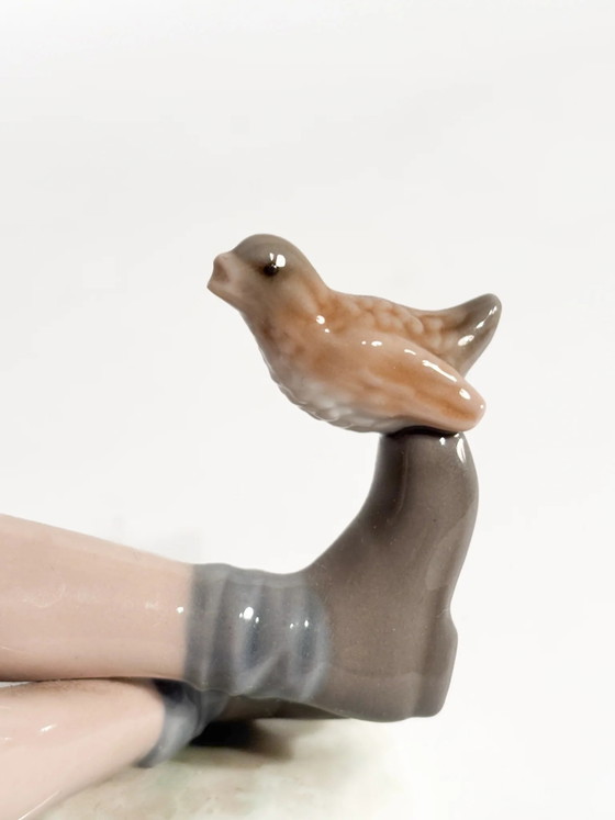 Lladró Porcelain Sculpture of a Young Shepherd, 80s (photo 6 of 9)
