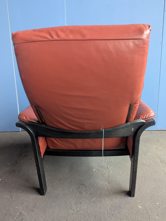Poltrona Lounge Svedese Vintage - Gmøbel – G-Mobel, Poltrone relax, Wood, Leather (photo 12 of 12)
