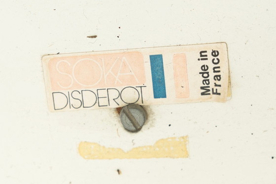 Image 1 of Set of 2 Pierre Disderot Soka wall lamps France, 1970s