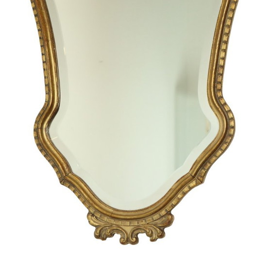 Image 1 of Facet-cut Gold Leaf Mirror Deknudt