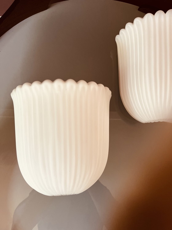 Image 1 of Set Glashütte Tulip Wall Lamps