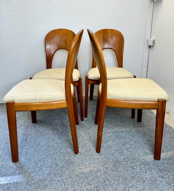 Sedie da pranzo in teak Danish Design Modello Ole / Morten N. Koefoed Hornslet, Koefoeds Hornslet Møbelfabrik (foto 13 di 15)