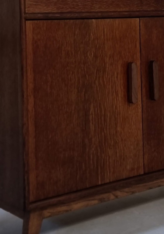 Mid Century Secretaire – Vitrinekasten, Wood (photo 4 of 18)