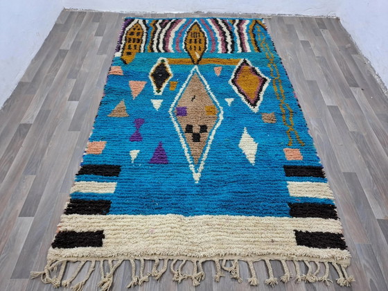 Tapis marocain traditionnel, pure laine, 3x2 m. – Wool (photo 6 of 11)