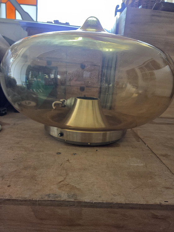 Image 1 of Plafondlamp ‘Druppel’ van Dijkstra, 1970s | 36 cm