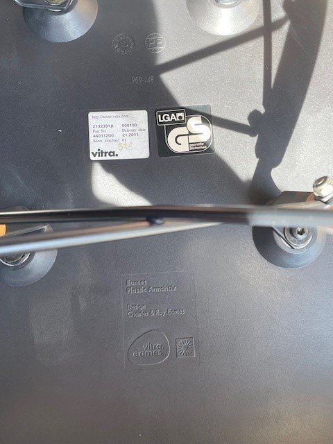 Image 1 of 2x Vitra Eames DAW