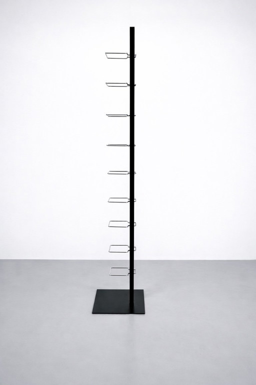 Bookcase Steel Self-Supporting Made in Italy