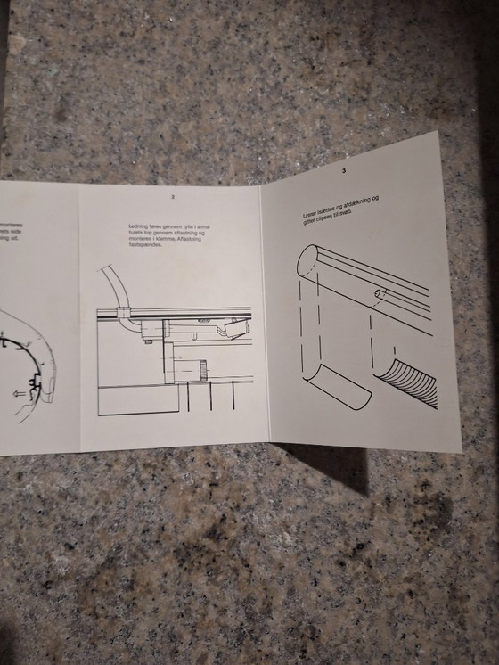 Image 1 of ZELDZAAM: 2x Louis Poulsen "Langelinie" designlampen – NIEUW & VERZEGELD