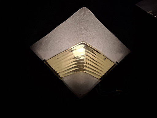  applique  in vetro di murano  6 unità 