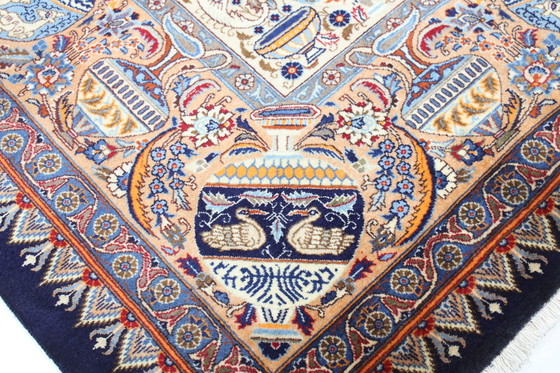 Image 1 of Tapis persan original noué à la main Kashmar Fein Paradise Design 400 X 296 cm Top Condition