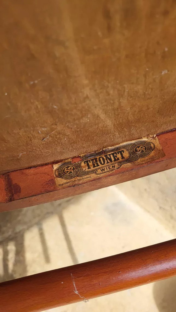 Image 1 of Pair Of Art Nouveau Chairs Thonet