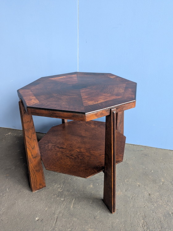Sidetable Art Deco/ Amsterdamse School – Bijzettafels, Wood (photo 4 of 13)