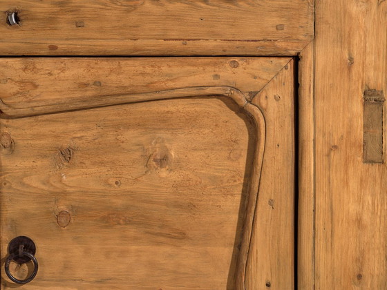 Groot antiek dressoir (ca. 1900) #10, Hout, IJzer, Bruin (foto 51 van 59)