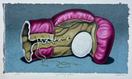 Image 1 of Serigrafia Sharon Amir - Proteggere il padre