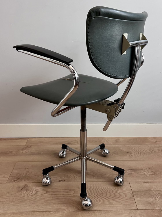 Image 1 of Bellissima sedia da ufficio Gebr. de Wit 3311 - su ruote