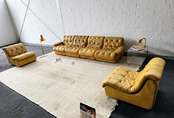 Image 1 of Modular sofa Vintage sofa armchair 6üs 70s seating set Mid - Century