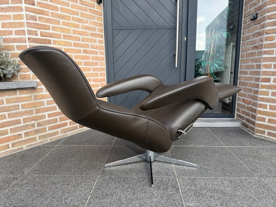 Poltrona relax Jori Symphony Konia Tortora molto recente Come NUOVA!!, Poltrone, Pelle, Marrone (foto 5 di 15)