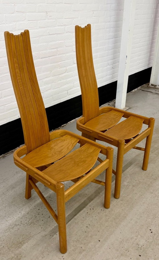 Image 1 of 2 vintage Allmilmö designer stoelen