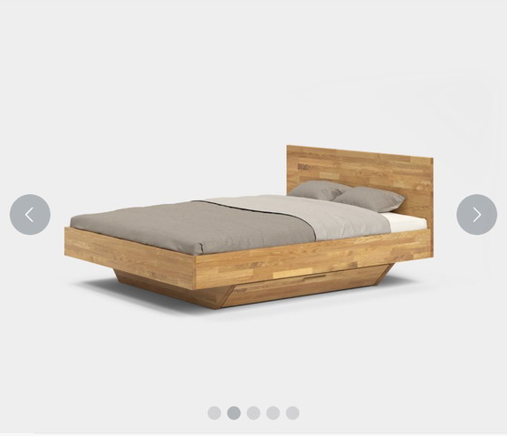 Image 1 of Floating oak bed frame from Frohraum.de / B34-SK
