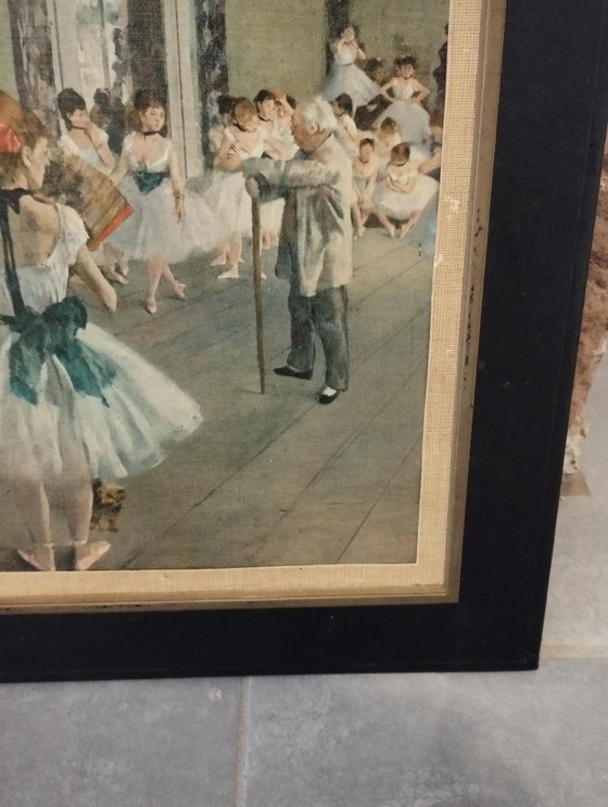 Image 1 of Dipinto di Edgar Degas, La scuola di danza