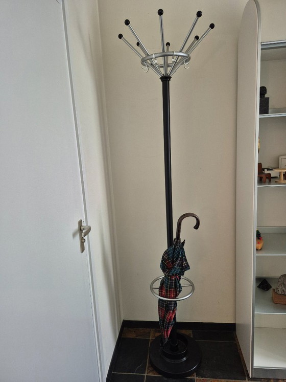 Design Kleiderständer Gispen 1016 – Metall, Kunststoff (photo 5 of 5)