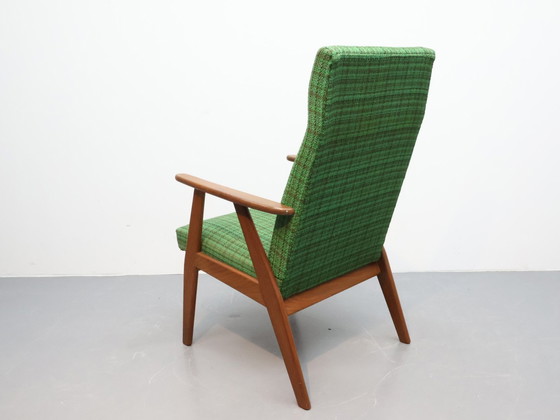 Image 1 of Vintage Armchair Teak Green