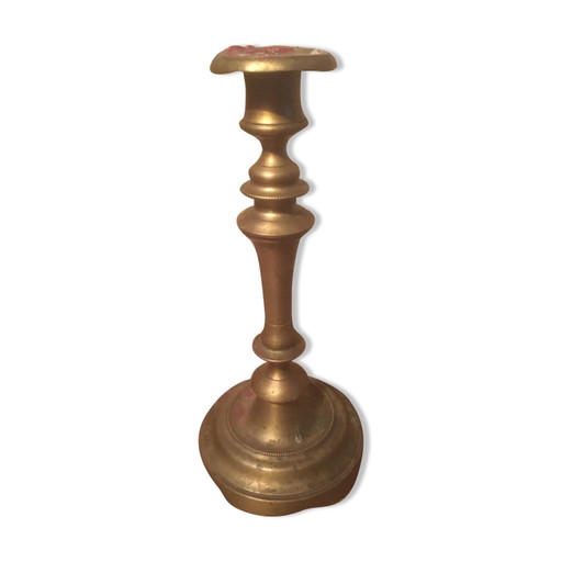 Brass candle holder