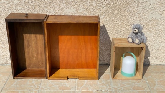 Scaffale Vintage con Cassetti in Rovere Massiccio – Credenze, Wood (photo 25 of 30)