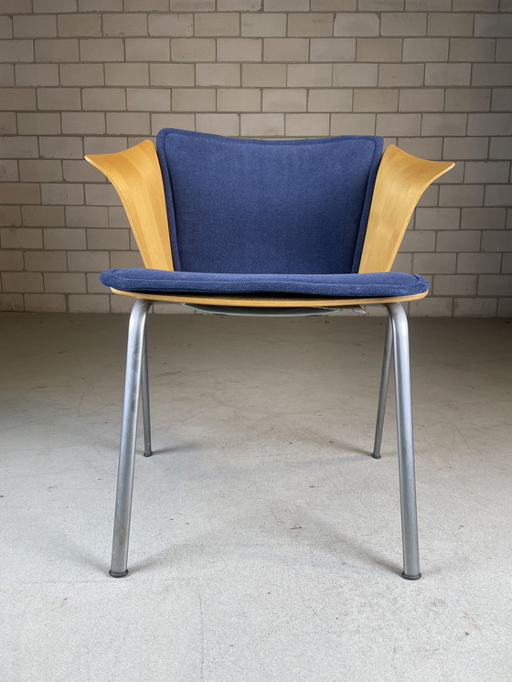 Image 1 of 6X Chaise Fritz Hansen Vm3 Par Vico Magistretti