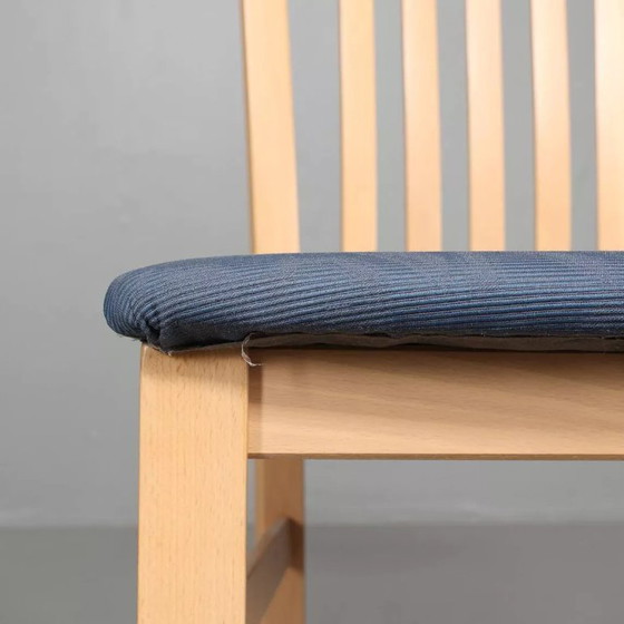 Image 1 of Pair of vintage beechwood chairs