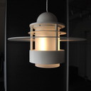 Louis Poulsen Albertslund - ORBITER - 500 mm - ORIGINEEL!