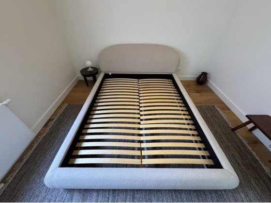 Image 1 of Letto imbottito Westwing Teddy Bouclé Alba