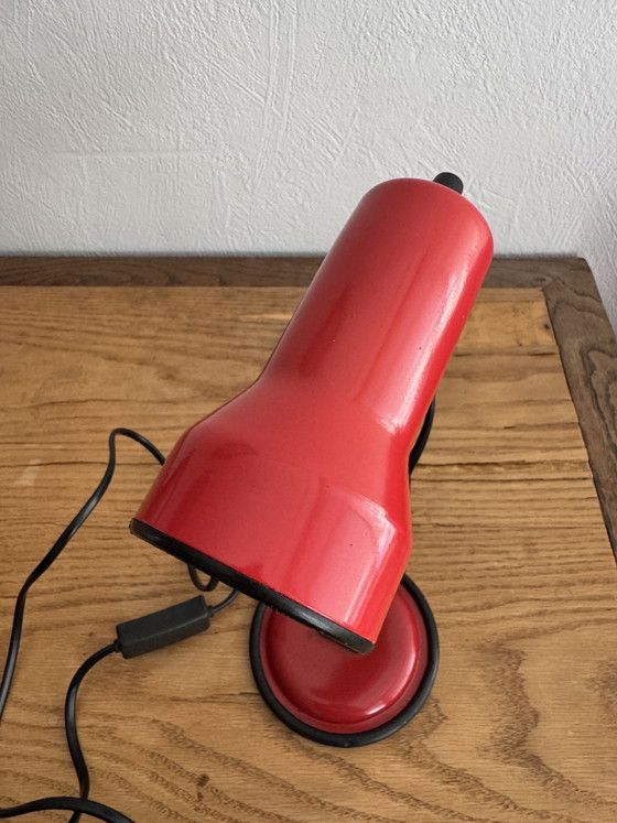 Veneta Lumi Vintage Space Age Set Lampade da scrivania Rosso Fuoco – Metal (photo 9 of 13)