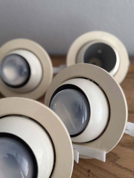 Image 1 of Ceiling recessed spotlights from Massive 6x beige/white