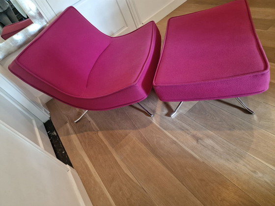 Lignet Roset Pop Lounge Sillón con puf – Ligne Roset, Sillones, Lana (photo 3 of 7)