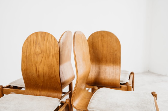 Image 1 of JYSK Set of 4 Dining Chairs Mid-Century Scandinavian Design 1970s