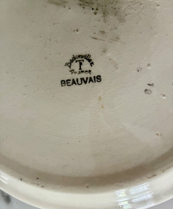 Image 1 of Antique Badonviller earthenware bowl