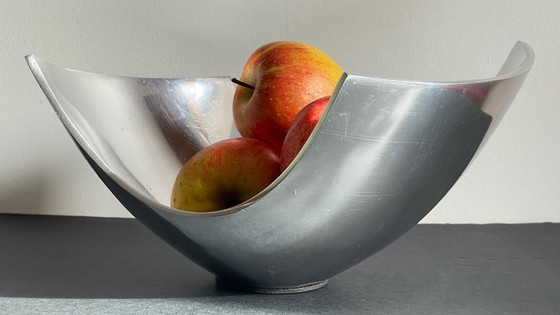 Image 1 of COUPE à Fruits Métal Poli VINTAGE