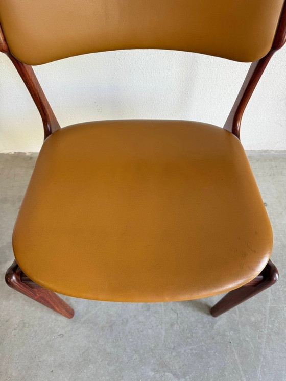 Image 1 of Ensemble de chaises danoises vintage en bois de rose