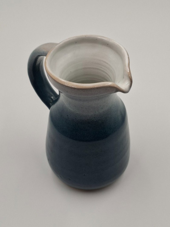 Image 1 of Glazed ceramic pitcher