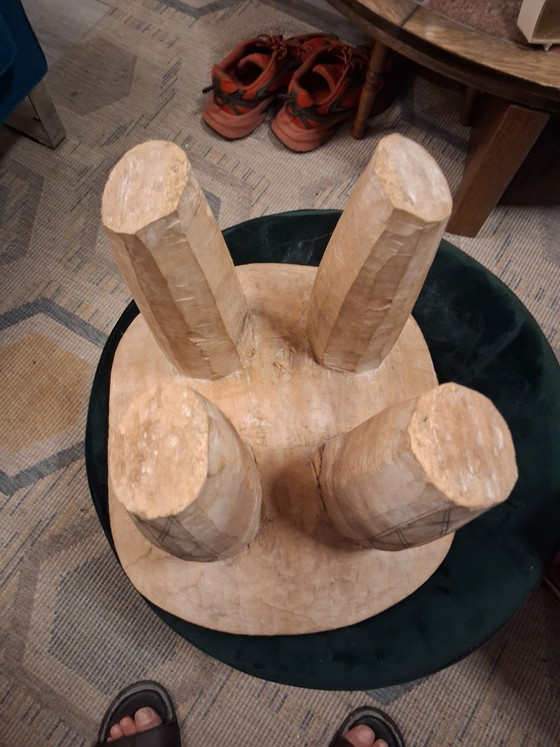 Prachtig Krukje, Handgemaakt. – Wood (photo 4 of 7)