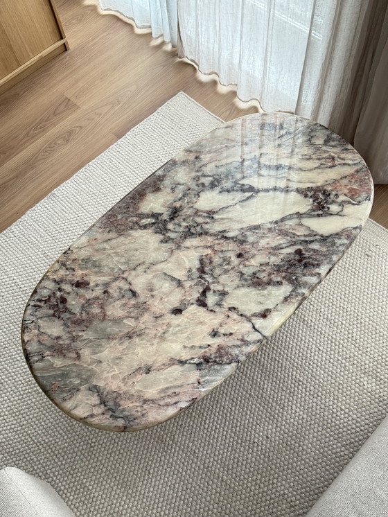 Image 1 of Vintage marble coffee table, Italy 1970
