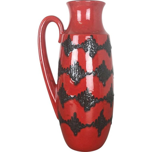 Grand vase vintage Pottery Fat Lava Vase Scheurich WGP 1970