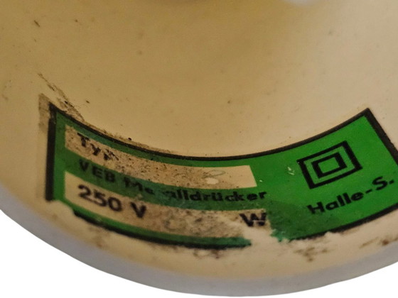 Image 1 of VEB Metalldrücker Halle - hanglamp - Oost-Duitsland - voormalige DDR - Space-Age - midcentury - 60's