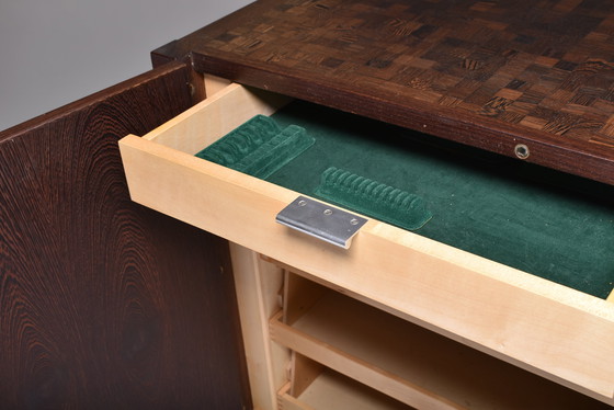 Image 1 of Meuble d'Appui Wengé by Dieter Waeckerlin for Idealheim