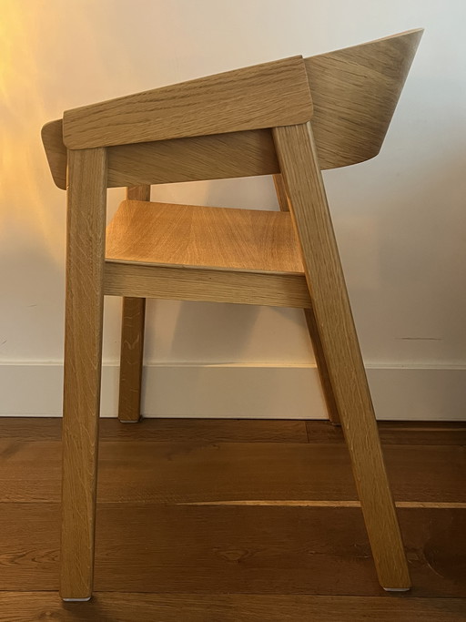 4x Muuto Stuhlhussen – Eiche – 2018 – Hervorragender Zustand