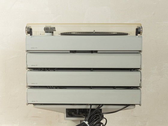 Image 1 of BRAUN "Atelier" Hi-Fi system, Dieter Rams, 1980s, Vintage
