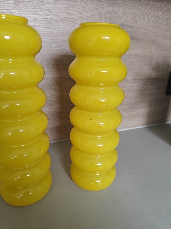 Vasi IKEA Solstråle - Design di Anne Nilsson, Vetro, Giallo (foto 6 di 7)